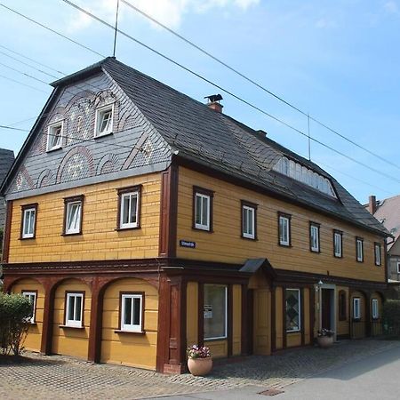 Rustikales Studio-Apartment Blockstube Im Haus Selma โกรสเชอเนา ภายนอก รูปภาพ