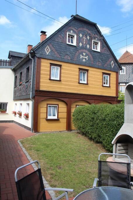 Rustikales Studio-Apartment Blockstube Im Haus Selma โกรสเชอเนา ภายนอก รูปภาพ