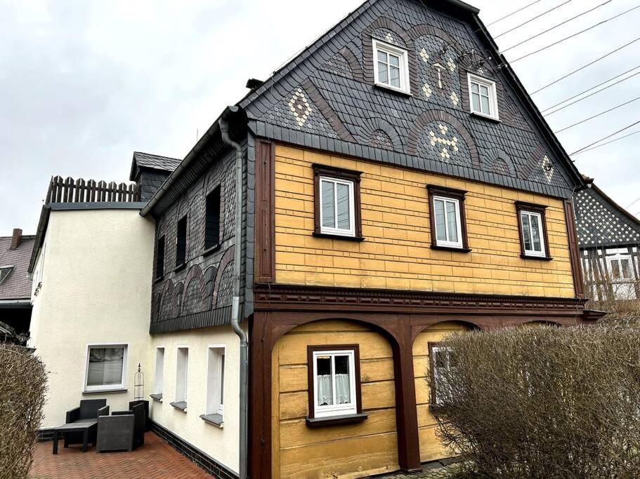 Rustikales Studio-Apartment Blockstube Im Haus Selma โกรสเชอเนา ภายนอก รูปภาพ