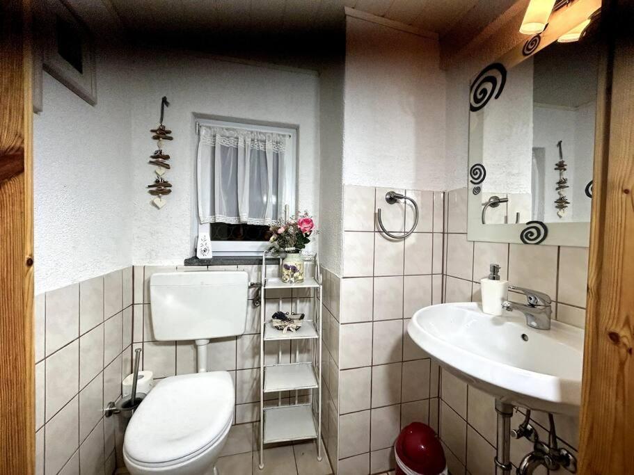 Rustikales Studio-Apartment Blockstube Im Haus Selma โกรสเชอเนา ภายนอก รูปภาพ